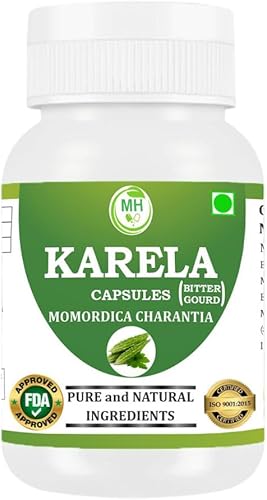 Miniatura 3 de Morsan's Karela (Momordica charantia) Cápsulas, Pack de 2 x 60 x 500 mg. Veg. Cápsulas (2)