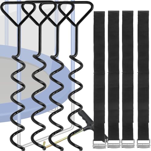 10 Best Trampoline Anchors to Keep Your Trampoline Secure in High Winds