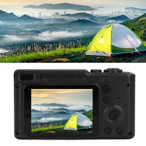 Câmera Digital Infantil Com tripé, Câmera de Vídeo HD de Lente Dupla Frontal Traseira 12MP 1080P, Câ