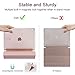 ESR Yippee Trifold Smart Case for iPad Pro 9.7, Lightweight Smart Cover with Auto Sleep/Wake, Microfiber Lining, Hard Back Cover for iPad Pro 9.7(Released in 2017), Rose Gold