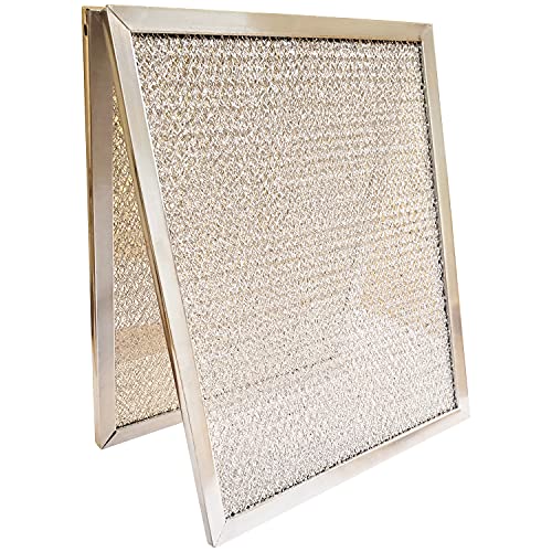 Kitchen Basics 101 Aluminum Hood Vent Filter 97006931 Replacement for Broan Nutone BP29 Exhuast Fan 1172137 5-3078 88150 99010121 (10.5 x 8.75 inch) (1)