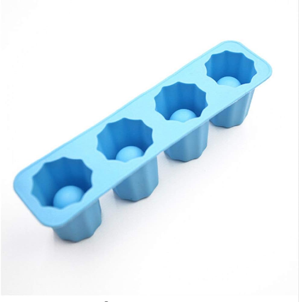 MAXGOODS Cube Tray Mold Makes Shot Glasses Ice Mould Novelty Gifts Ice Tray Summer Drinking Tool Ice Shot Glass Mold