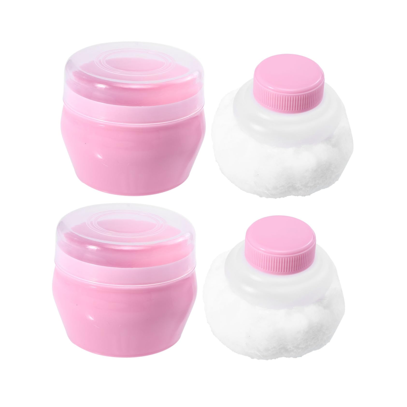 VALICLUD Delicate Talcum Powder Puff Easy to Dry Non-deformed Ideal for Home Travel