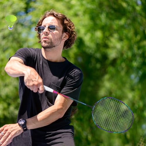 Image of Professional Carbon Fiber Badminton Rackets Badminton Racquet for Backyards Gym