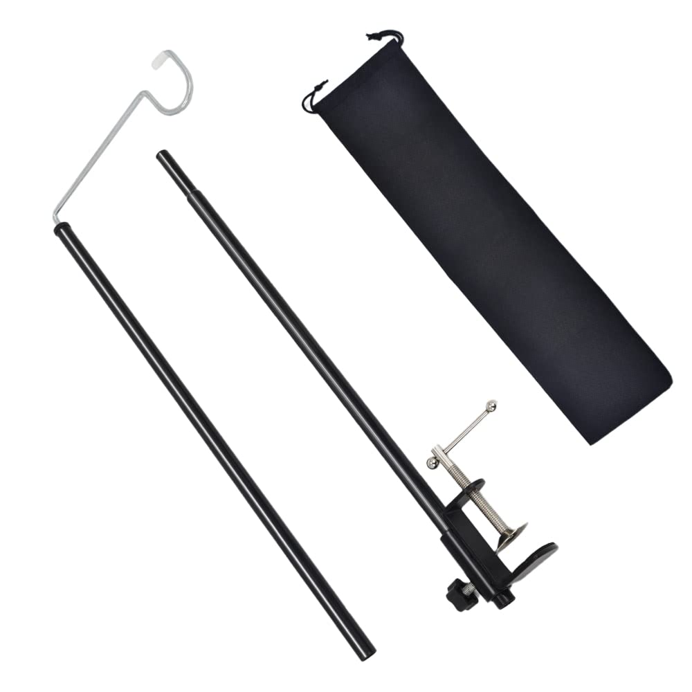 QZATTCAEN Camping Lantern Stand Folding Lamp Stand Camping Light Hanging Poles Lantern Pole Hanger for Outdoor