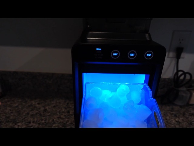 Image of Antarctic Star Countertop Ice Maker, 26lbs /24H Ice Machine, Self-Cleaning Portable Ice Maker with 1.1lb Storage, 8 Bullet Ice in 6 Mins, Compact Ice Maker for Home /Office /Outdoor, Black