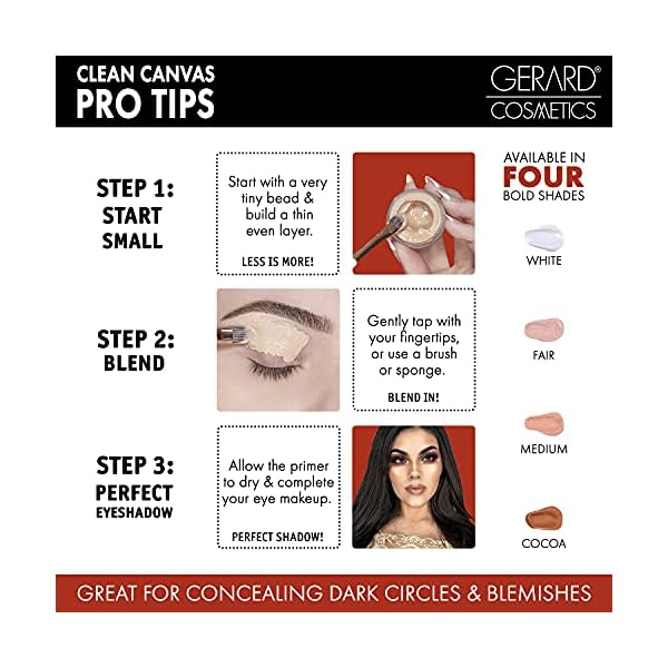 Gerard-Cosmetics-Clean-Canvas-Fair-Eye-Concealer-and-Base-Smudge-Proof-Makeup-Primer-and-Eyeshadow-Base-Made-in-the-USA-Vegan-Formula-Cruelty-Free Gerard Cosmetics Clean Canvas Fair Eye Concealer and Base Smudge Proof | Makeup Primer and Eyeshadow Base | Made in the USA | Vegan Formula | Cruelty Free