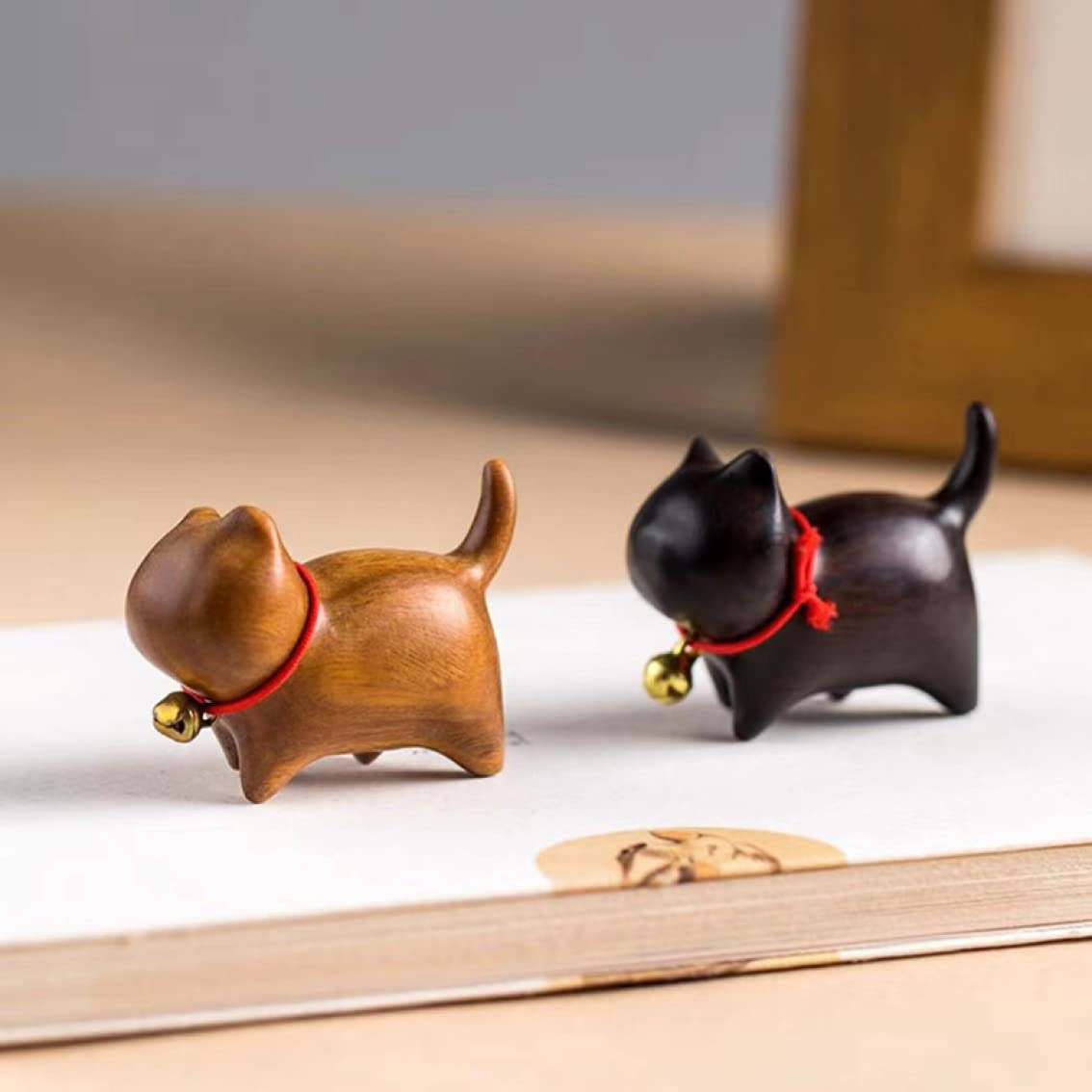 木彫りの招き猫 ３匹親子 アンティーク 美品 木彫り 猫鬼子母神 猫仏1910 彫刻 仏屋さかい 通販 7147130