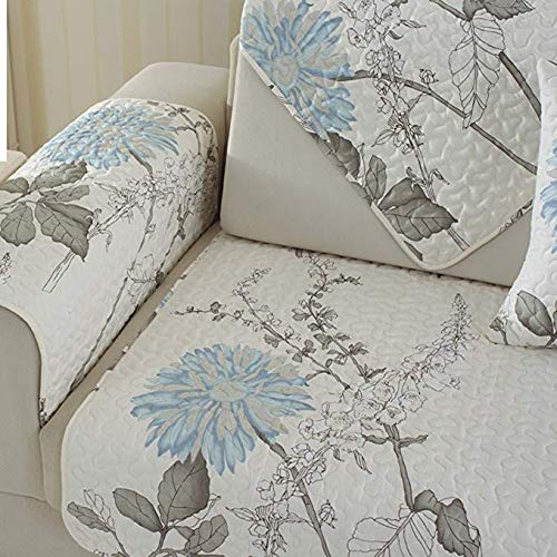 Housse de canapé universelle coton serviette canapé 4 saisons 110x110