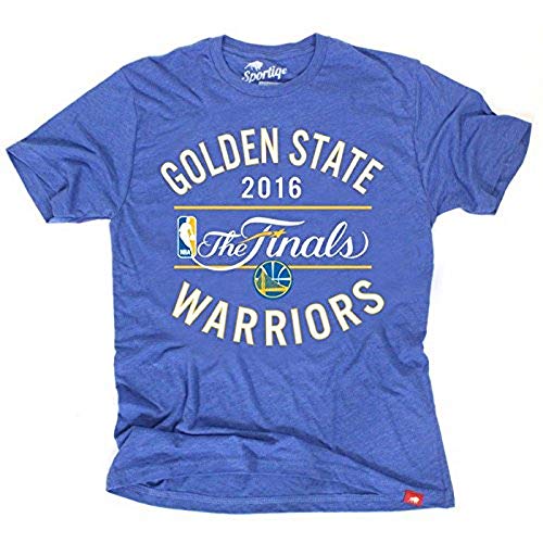 Golden State Warriors 2016 NBA Finals Premium Soft Comfy Blue T-Shirt Large