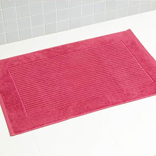 Linens Limited 100% Turkish Cotton 500gsm Bath Mat, Forest Green
