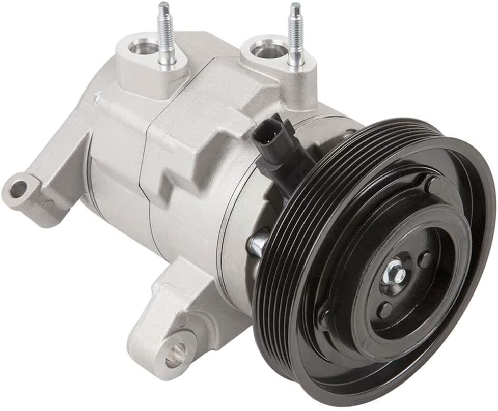 AC Compressor & A/C Clutch For Jeep Liberty & Dodge Nitro 3.7L V6 2009 2010 2011 2012 - BuyAutoParts 60-03407NA New