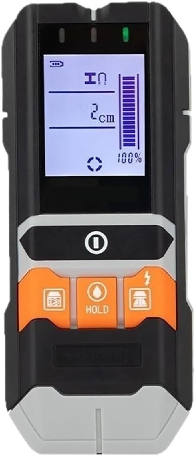 NGARY Detector De Vigas De Pared, Detector De Humedad para Cableado De Pared Y Madera, Conmutación Multimodo Y Alerta Dual Visual Y Sonora, Profundidad Máxima De Detección De 120 Mm.