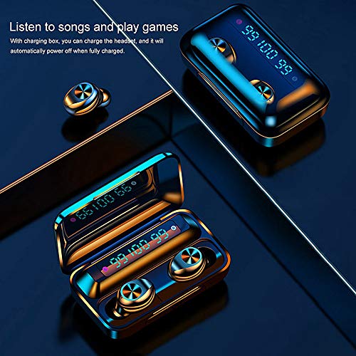 lifcasual F9-9 / F9-10 Fones de ouvido BT Fone de ouvido sem fio 9D Estéreo Som Redução de Ruído À P