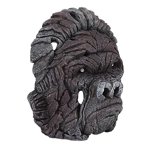 Decoración de sala de estar con escultura de cabeza de gorila artística 4