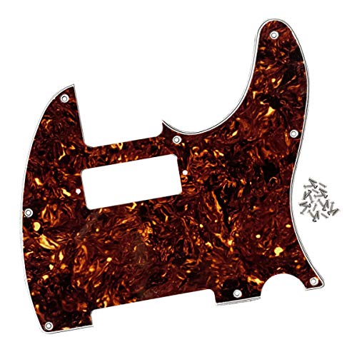 FLEOR 4 plis 8 trous Scratch plaque avant Tele MINI Humbucker Pickguard pour remplacement de guitare de style Telecaster… - Les Beatles, Paul McCartney, John Lennon, RIngo Starr, George Harrison FLEOR 4 plis 8 trous Scratch plaque avant Tele MINI Humbucker Pickguard pour remplacement de guitare de style Telecaster… – Image 4