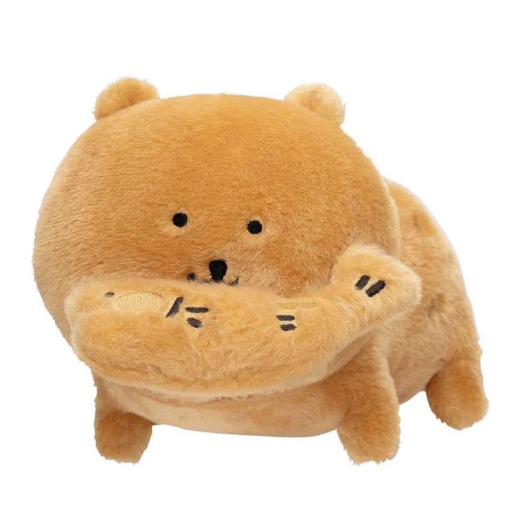 Amazon.co.jp: ナガノ ぬいぐるみ マスコット 木彫りのクマ 迎春かど 