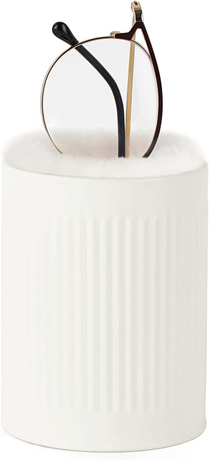 Plush Lined Eyeglasses Holder