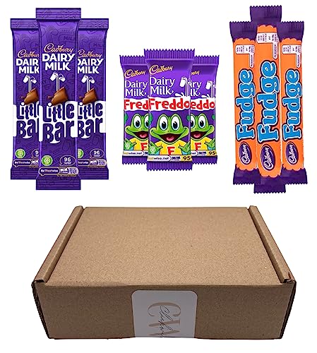 Cadbury Chocolate Treatsize Bars - Cadbury Treatsize Fudge, Cadbury Little Bars & Cadbury Freddo's - 30 pieces - Chocolate Multipack - Perfect for parties - Exclusive to ClickwithNik