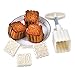 VOVOV Mid-Autumn Festival Hand-Pressure Moon Cake Mould With 12 Pcs Mode Pattern For 4 Sets