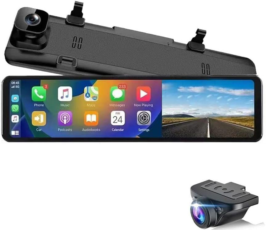 Amazon.co.jp: ワイヤレスCarplay/AndroidAuto対応 ミラー型ドライブ