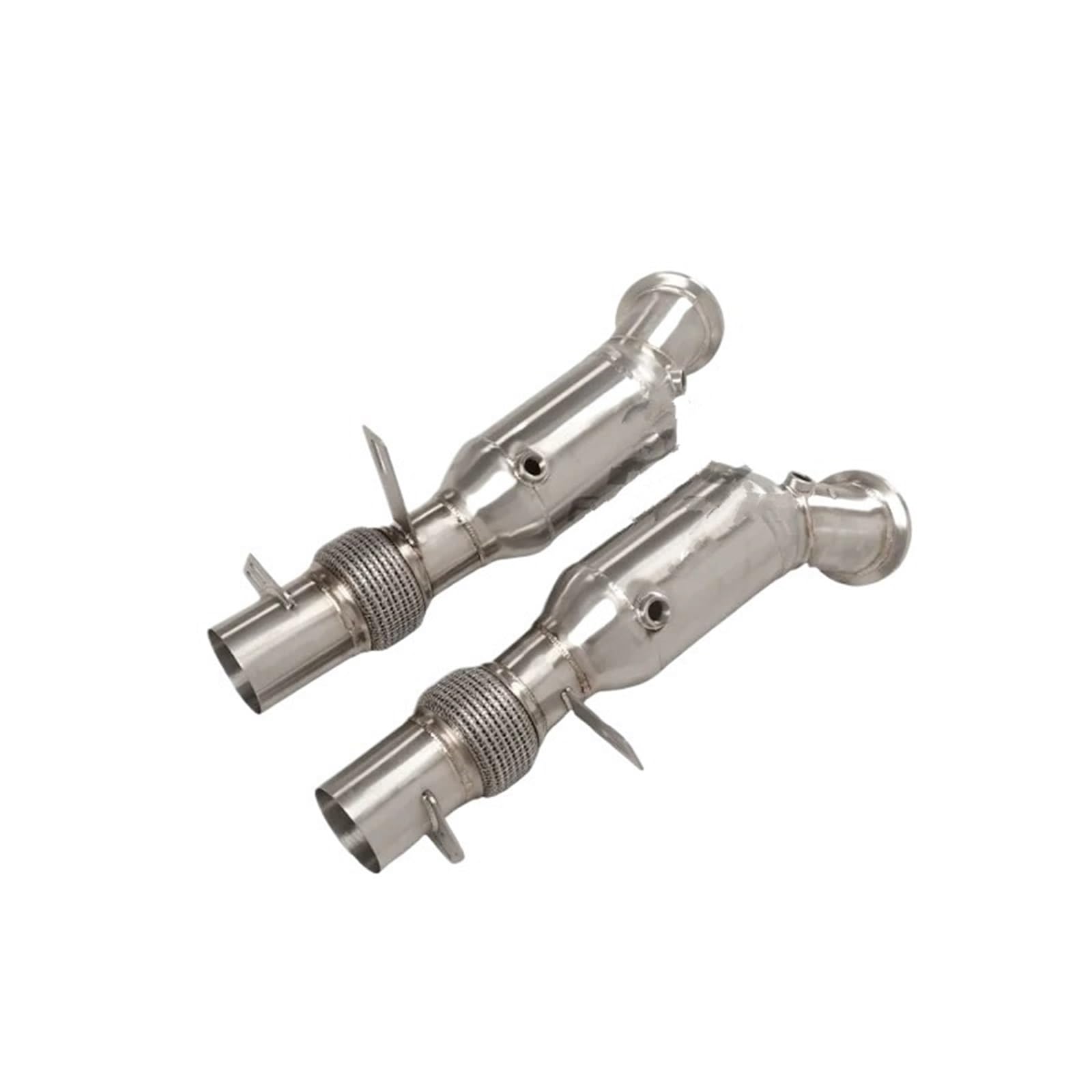 Catalizador Ajuste para BMW 760 6,0 T 2009-2015 piezas de automóvil convertidor catalítico tubos de escape bajante de acero inoxidable duradero catalizador gases escape(Without catalysis)