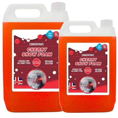 Super Thick Easy To Use Extremely Powerful 5 Litre Cherry Snow Foam Vehicle Foam (1)