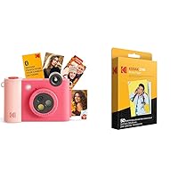 KODAK Smile+ Fotocamera digitale istantanea 2 in 1 e stampante fotografica wireless