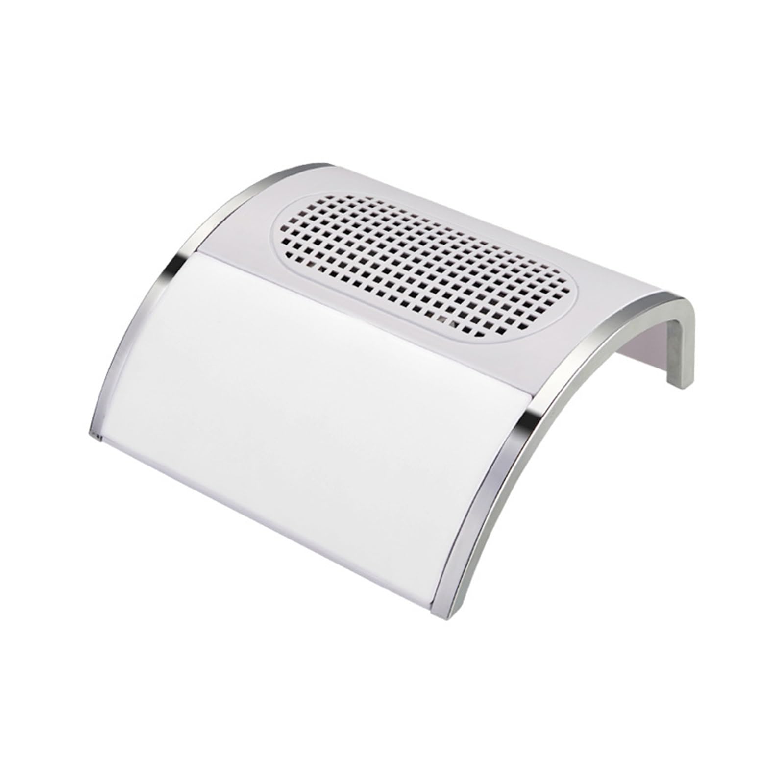 Dust Extractor, High Power Collection Nail Dust Collector Absorber for Low Noise Vacuum Cleaner Extractor for Manicure for Beginners(White)