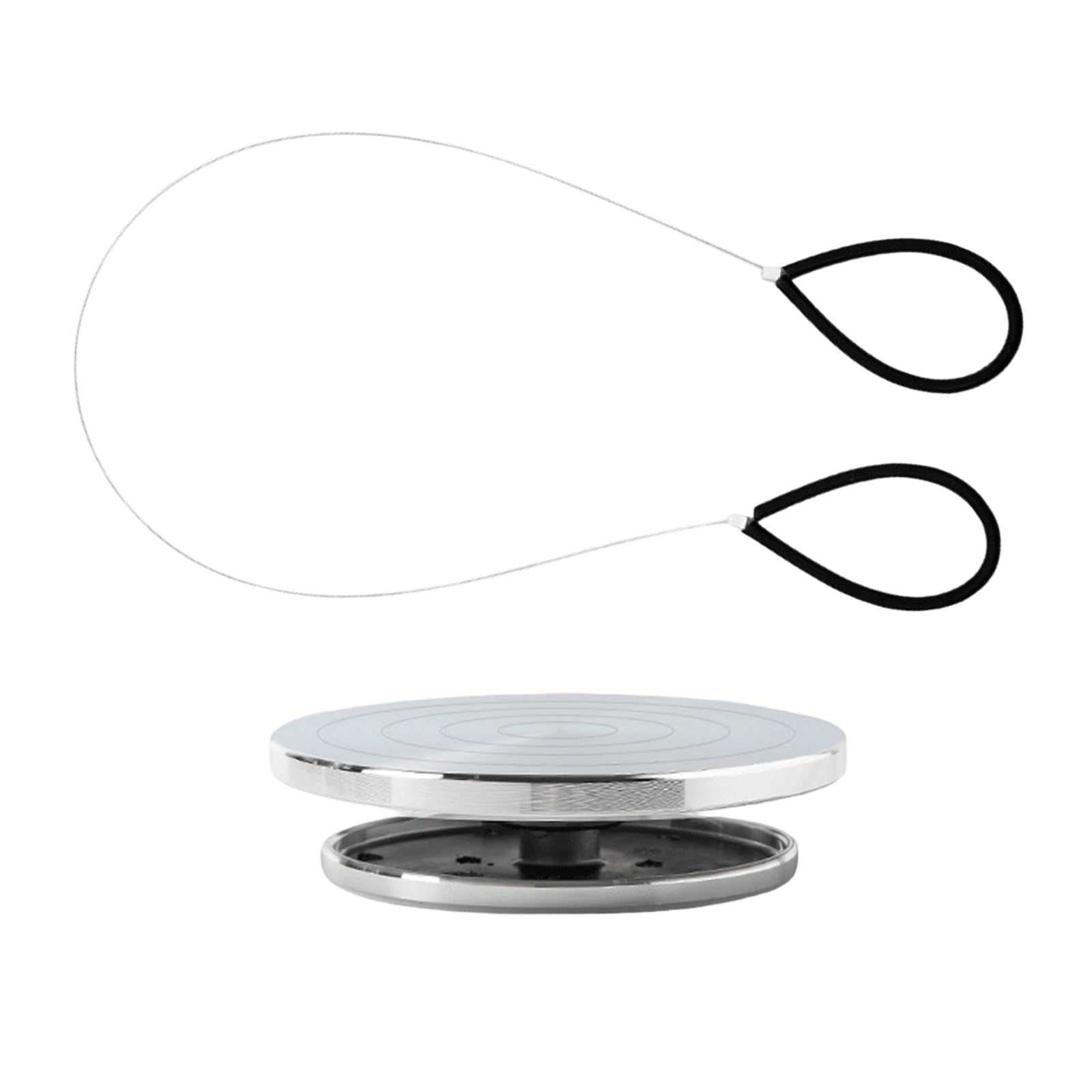Snorvixre Aluminum Alloy Pottery Wheel Ceramic Turntable Sculpting Wheel Platform for Pottery Clay Craft Sculpting and Decorating Permanent Earthenware Turning Table