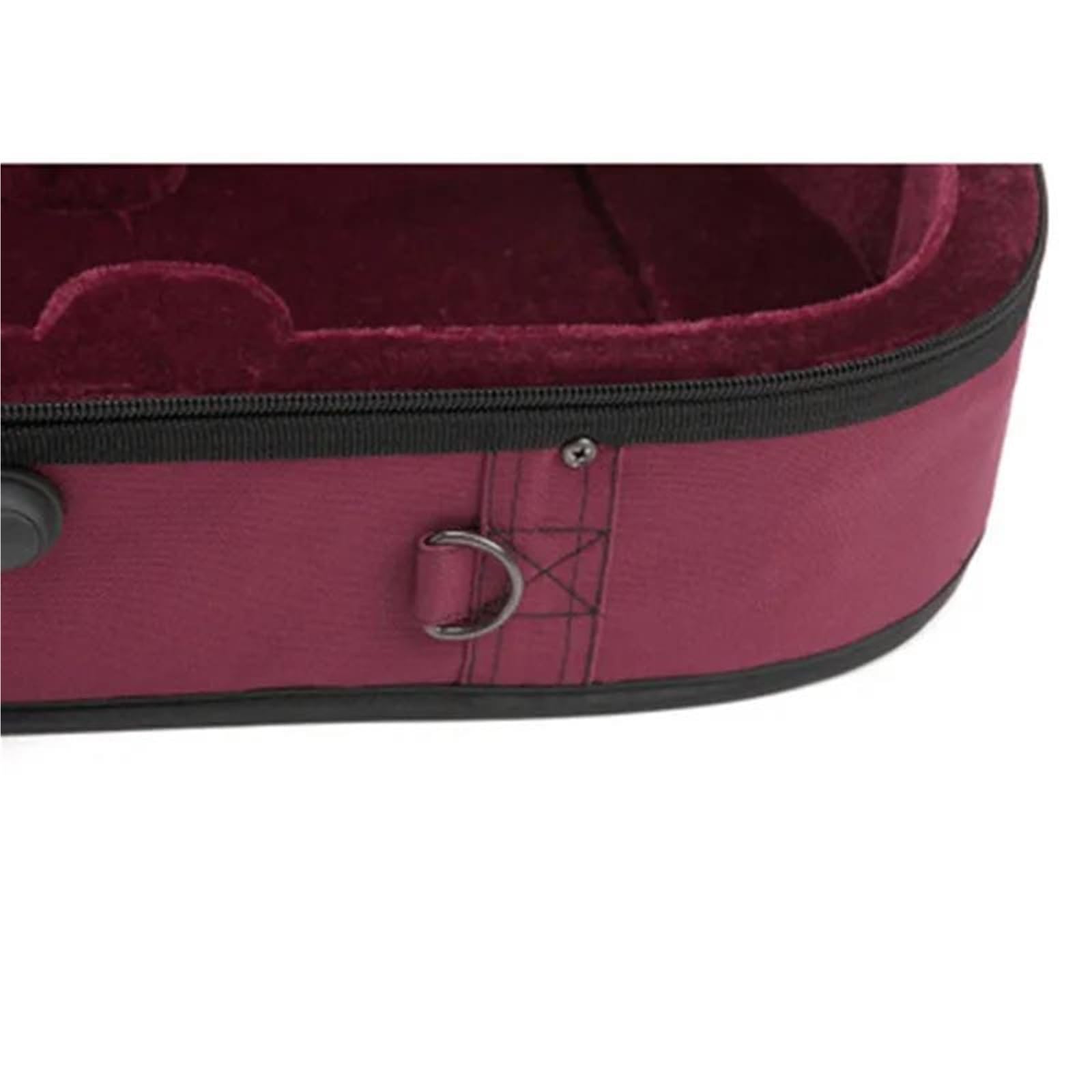 Accesorios Profesionales Violin Estuche Profesional Para Violín De 4/4 3/4 1/2 1/4 Y 1/8 Pulgadas Con Espuma Triangular Para Almacenamiento De Piezas.(4/4)