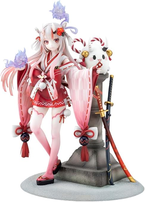 壽屋(KOTOBUKIYA) ホロライブプロダクション 百鬼あやめ~巫女衣装Ver.~ 1/7スケール PVC製 塗装済み完成品 フィギュア