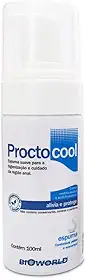 Proctocool Espuma para Higiene Anal, Hemorroidas e Pós-Cirurgia Frasco com 100 ml, BioWorld