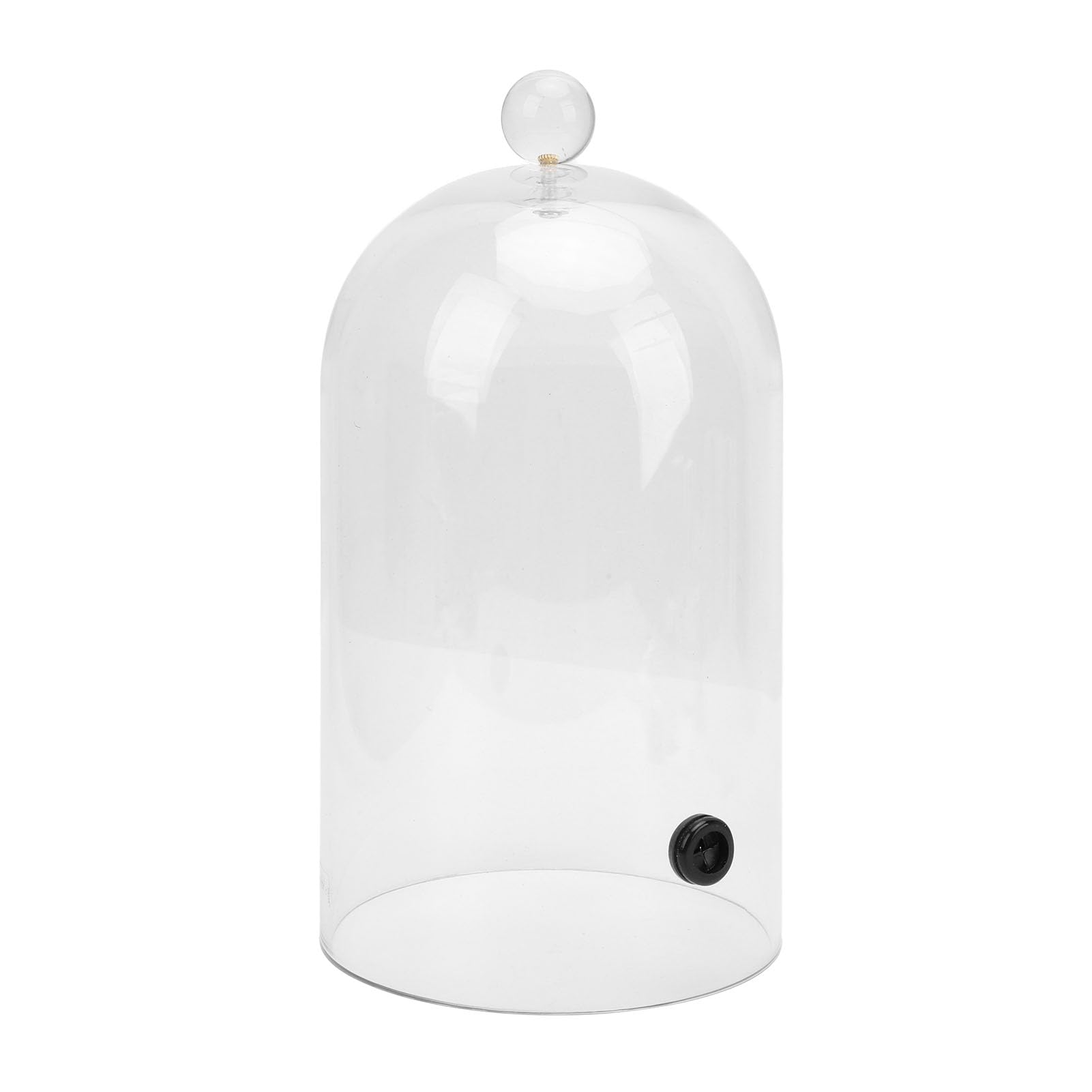 Ejoyous Cloche para Fumar Acrílico Transparente Cóctel Fumador Tapa de Cúpula con Puerto de Goma Cloche Transparente para Fumar para Alimentos Bebidas Exhibición de Postres en Cocina Bar Restaurante