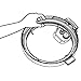 Instant Pot 2-Pack Sealing Ring 8-Qt, Inner Pot Seal Ring, Electric Pressure Cooker Accessories, Non-Toxic, BPA-Free, Replacement Parts, Clear