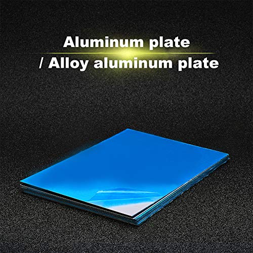 BENECREAT 10 STKS 18x13 cm Aluminium Panel Plaat met Beschermende Film Zilver Aluminium Oefenbladen voor Sieraden Maken… - Image 5