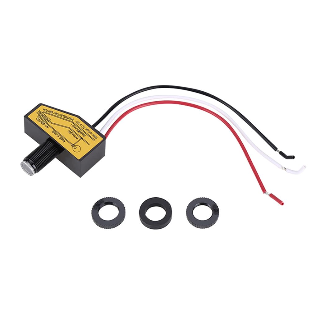 Sensore Crepuscolare 12v 24v 220v Interruttore Sensore Di Luce Automatico – 10A, Per Luci Stradali, Auto, AC/DC 12V/24V/220V Sensore Luce Automatico - Foto 3