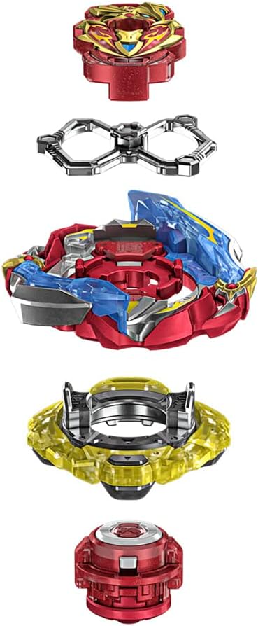 Bey Blade Burst Pro Series Union Achilles, Spinning Top Starter Pack, Balance Type Battling Game Top with Launcher Toy