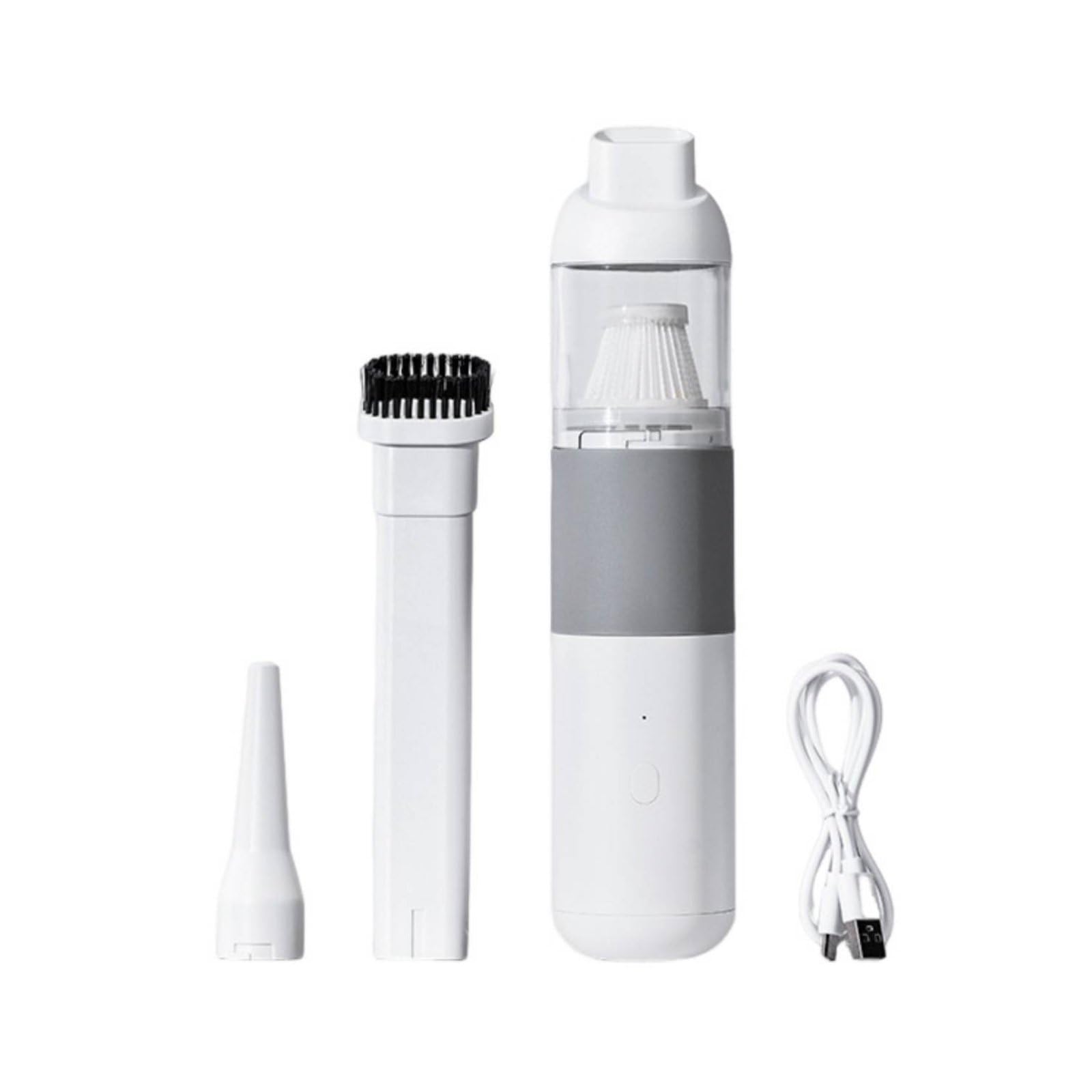 Aspiratore Ricaricabile Compatto Leggero Mini Aspirapolvere Senza Fili Aspirapolvere da Scrivania Ricaricabile per Bar, Caffetteria, Cucina