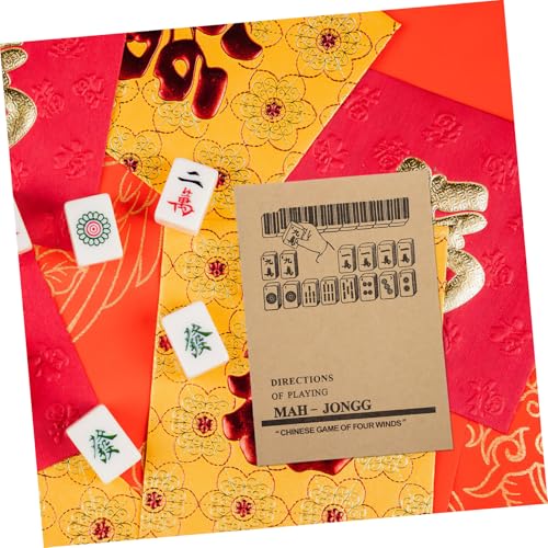 Manual de instrucciones de Mahjong English ORFOFE miniatura 4