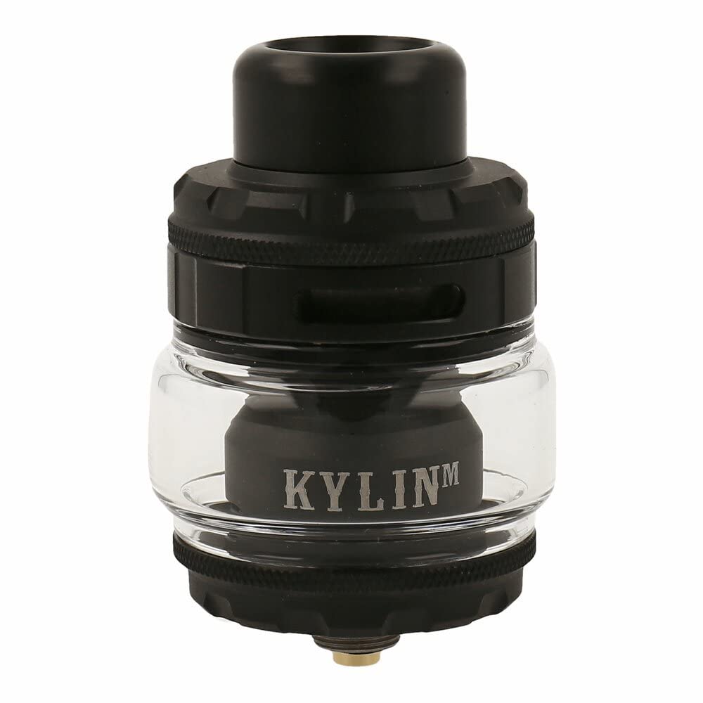 VandyVape Kylin M PRO RTA Tank No Nicotine No Liquid (Matte Black):  Amazon.co.uk: Electronics & Photo