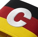 Visnreaen Kapitänsbinde - Fußball Kapitänsarmbinde, Verstellbare Armbinde für Erwachsene, Lustige Captain Binde