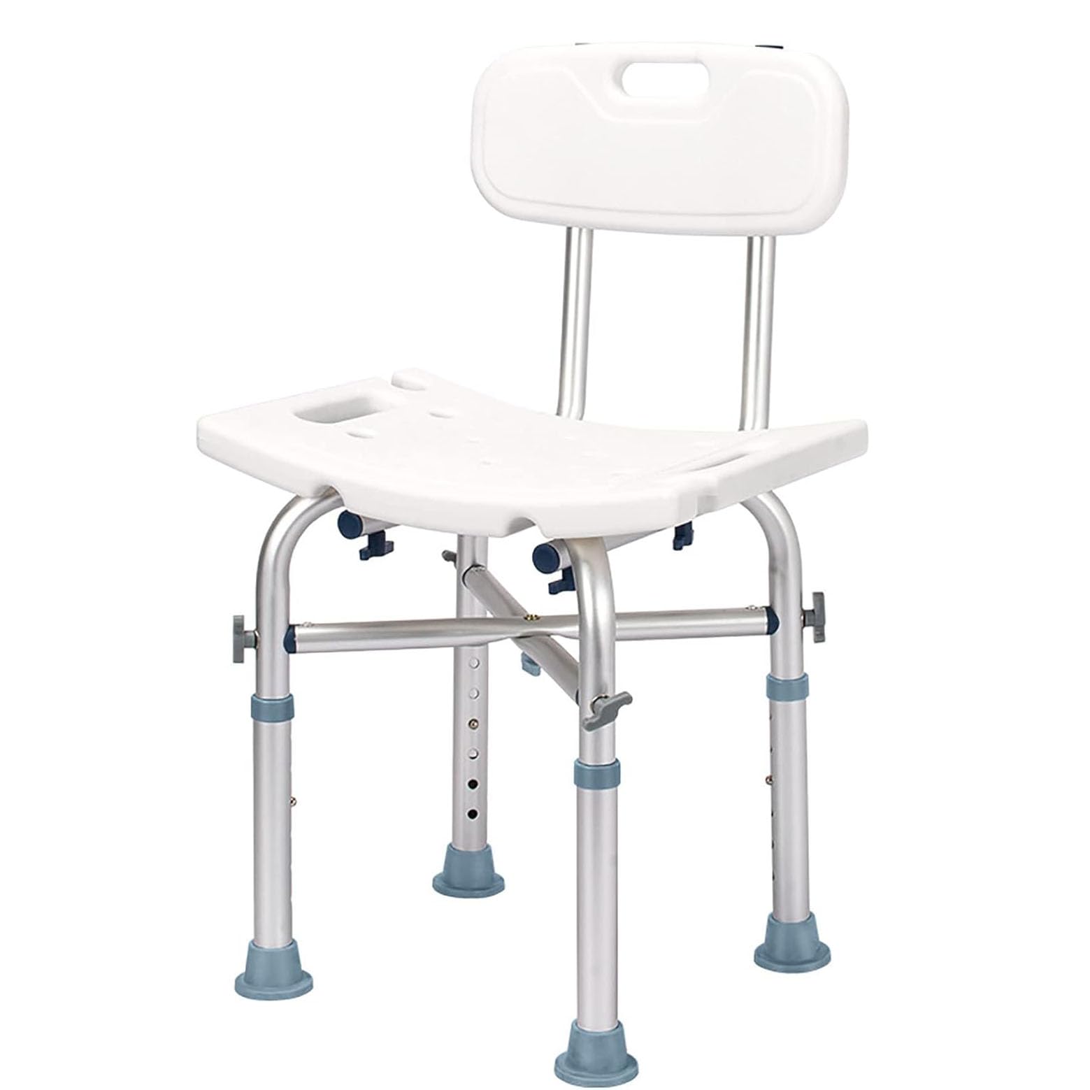 Chaise de douche antidérapante et sécurisée à hauteur réglable