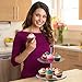 Chef Buddy Dessert Tower, 2-Tier Round Glass Display Stand