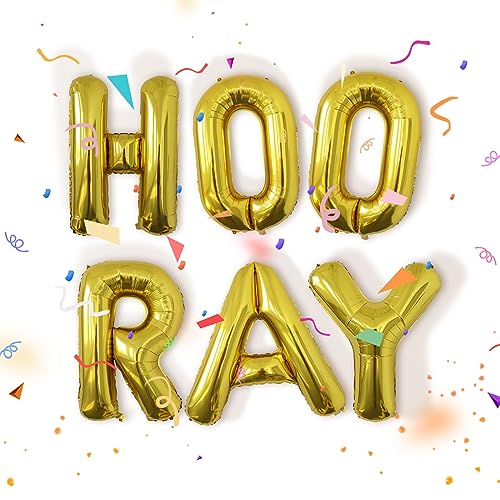 Image of Letter Balloons Gold Party Balloon - 40 Inch Large Gold Letter R Balloon, Letter Balloon Birthday Decorations, Balloon for Women Men Anniversary Party Decorations Supplies