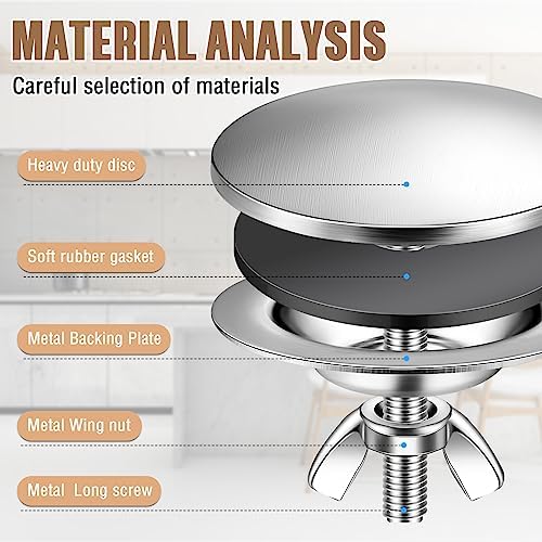 Easy Install Stainless Steel Faucet Hole Cover: Stylish Rust-Resistant