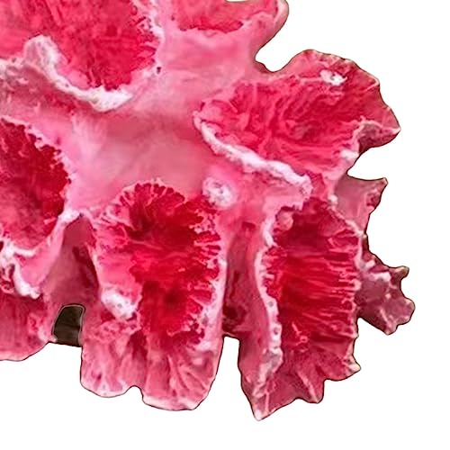 Qianly Coral Artificial Durável Multifuncional Paisagismo Resina Artesanato Estátua