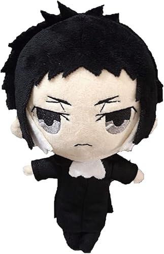 BSD - Muñeco de peluche de anime, suave, figura de dibujos animados, juguetes, cojines, almohadas, regalos de 7.8 pulgadas