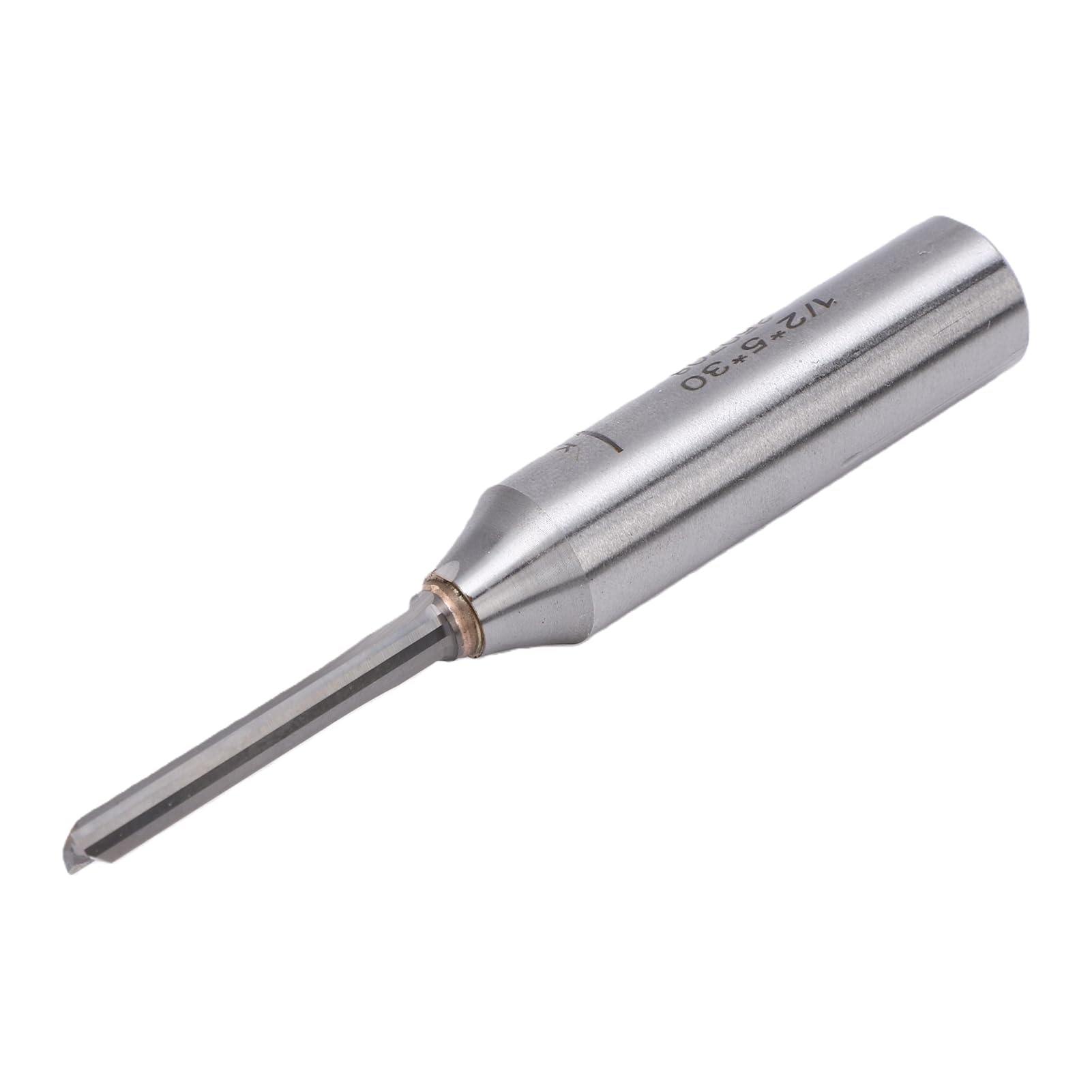 Annadue TCT Fresa Recta de 1/2 Pulgada de Vástago, 5mm de Diámetro de Corte