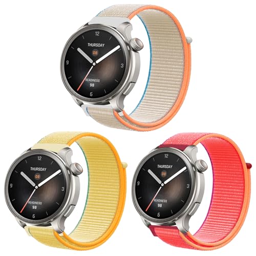 Catálogo para Comprar On-line amazfit stratos los 5 más buscados. 47 Harikiri Pulsera compatible con Amazfit Balance 46 mm, 22 mm de nailon para Amazfit GTR 2/GTR 2e/GTR 3/GTR 3 Pro/GTR 4/GTR 2e/GTR 47 mm/Amazfit Stratos/Stratos 2/2s/Stratos...